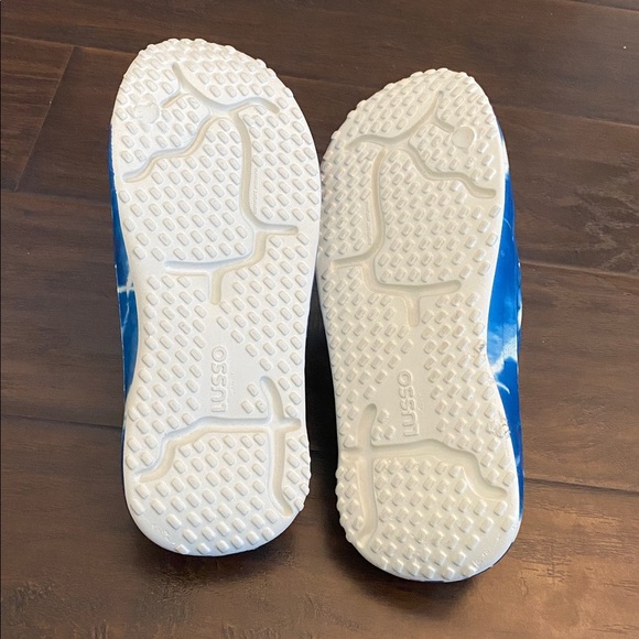 Lusso cloud * Malbon white and blue rubber sandals men’s size 8,9